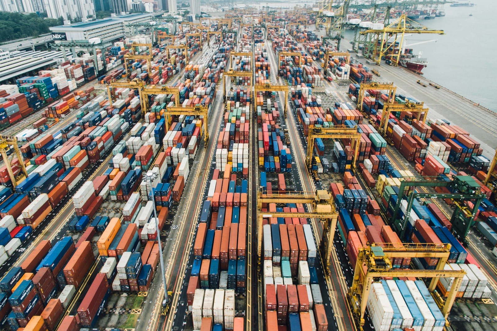 Port and logistics land