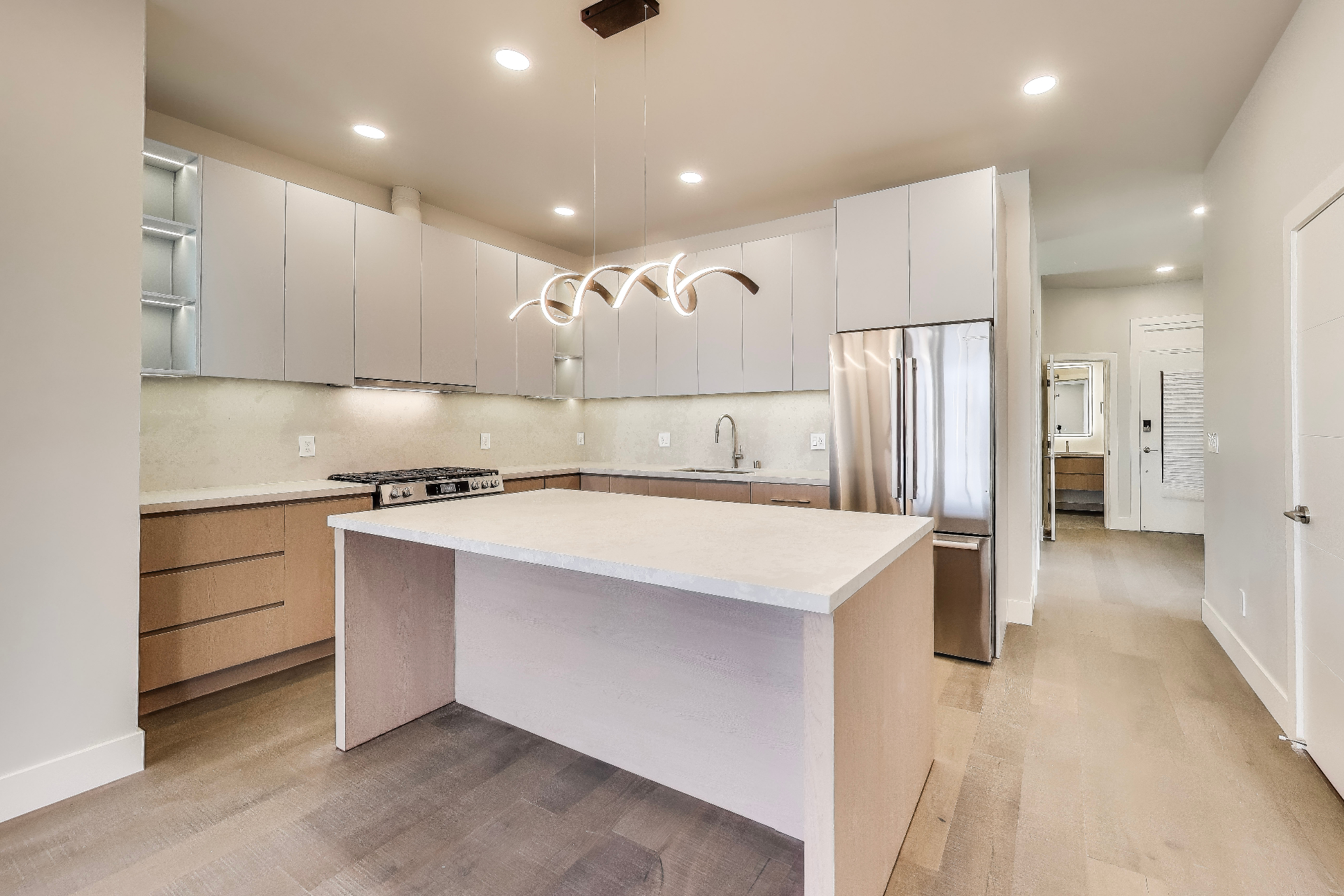 Renovated kitchen