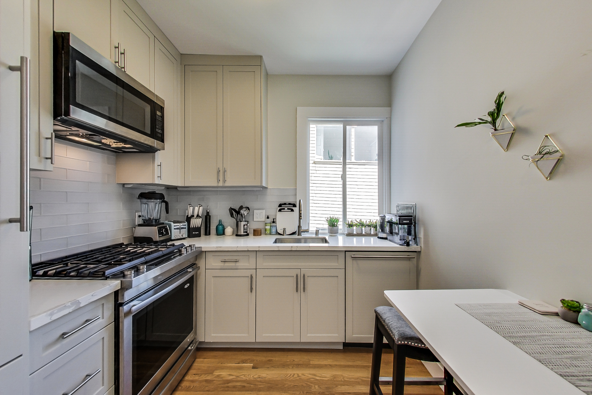 Renovated kitchen