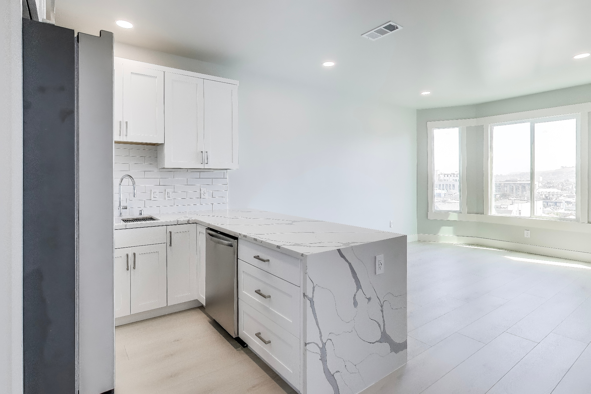 Finished kitchen after renovation